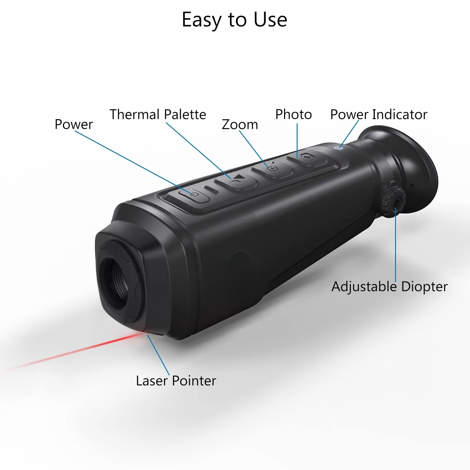 Caméra thermique de chasse, mo - Hunting Thermal Imaging Scope avis et prix