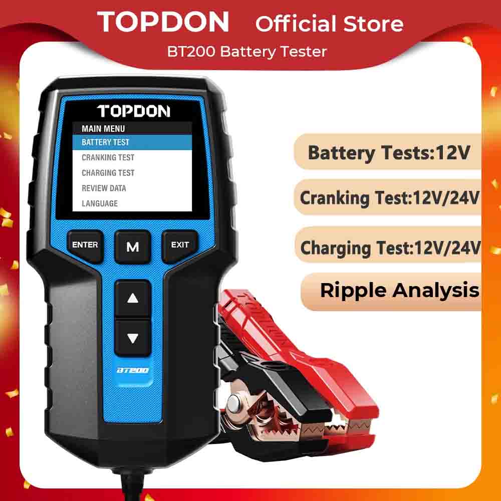 TOPDON BT200 testeur de batter - Topdon Tc001 Thermal Camera avis et prix