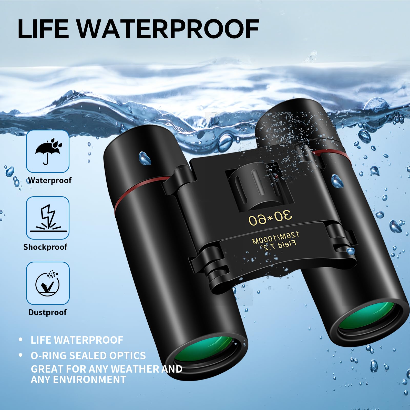 Jumelles 30x60 pour adultes, p - Hunting Thermal Imaging Scope avis et prix