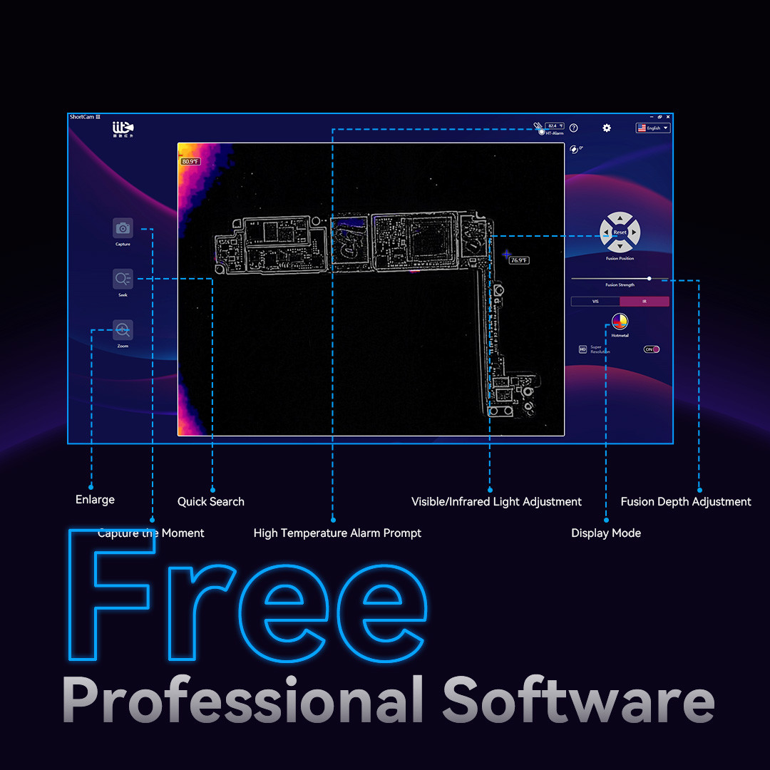 LANGCHI 6th Shortcam Lite Inst - Shortcam Thermal Imaging Pcb avis et prix