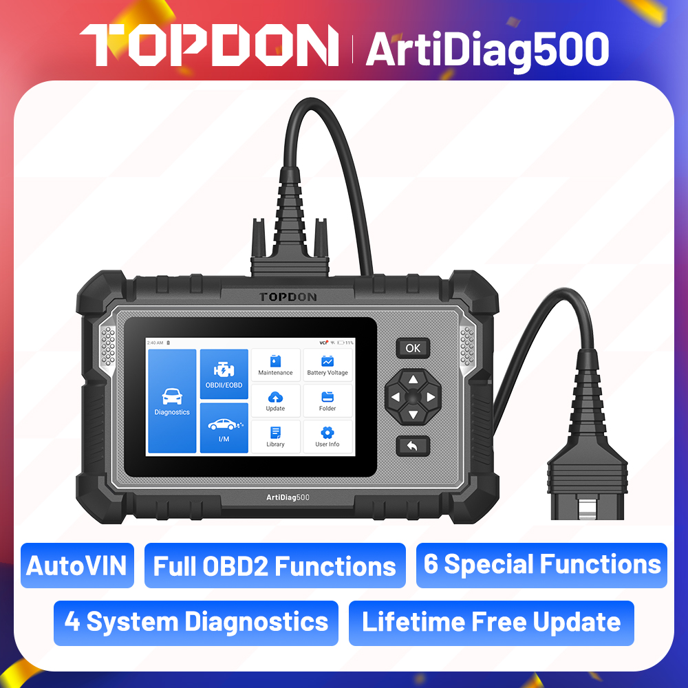 Topdon ArtiDiag500 outil de Di - Topdon Tc001 Thermal Camera avis et prix