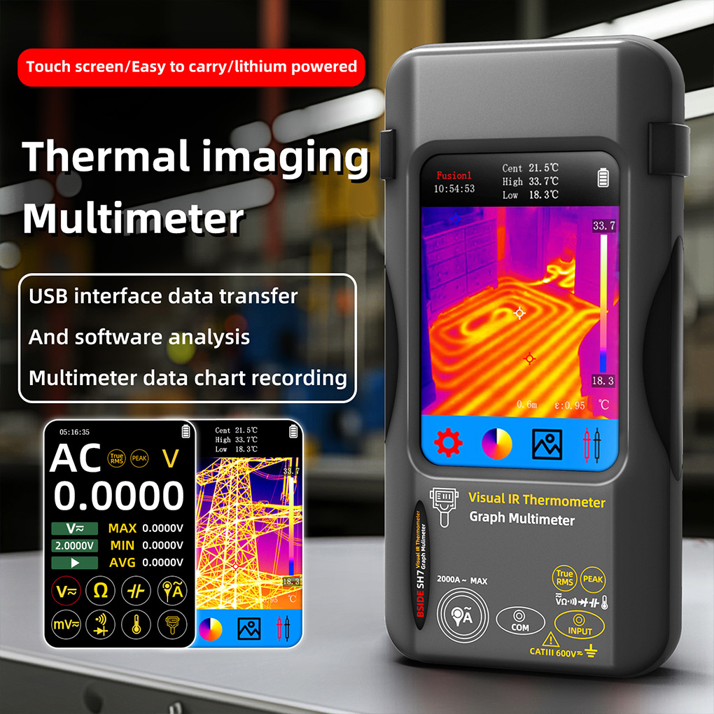 Multimètre d'imagerie thermiqu - Nf 521 Thermal Imaging Camera avis et prix